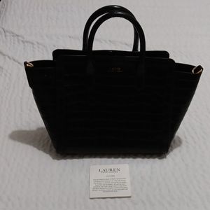 Ralph Lauren Leather Medium Tote
